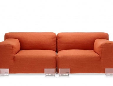 Double Plastics Duo sofa, Kartell