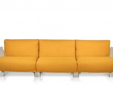 Three seater sofa Pop by Kartell