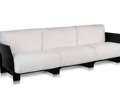 Three seater sofa Pop Outdoor, Kartell