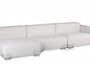 Modular Plastics Duo sofa, Kartell