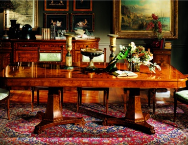 Dining table made of solid wood, Armando Rho
