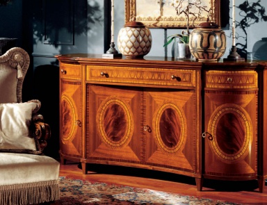 Sideboard in solid wood, Armando Rho