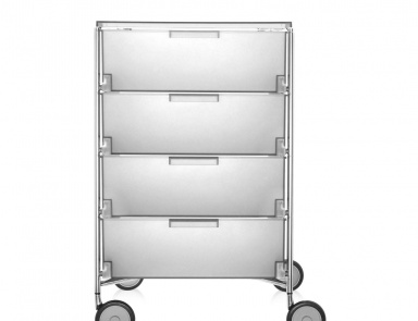 A chest of drawers with a metal frame Mobil, Kartell