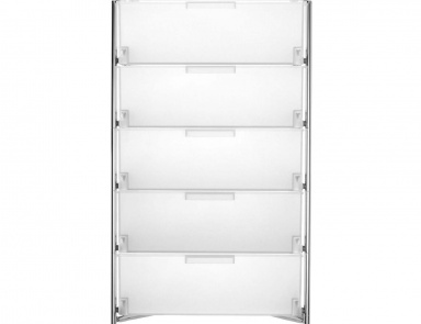 A chest of drawers with a metal frame Mobil, Kartell