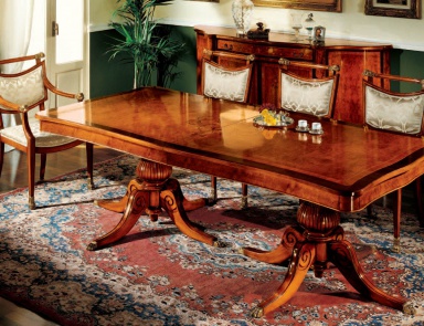 Dining table made of solid wood, Armando Rho