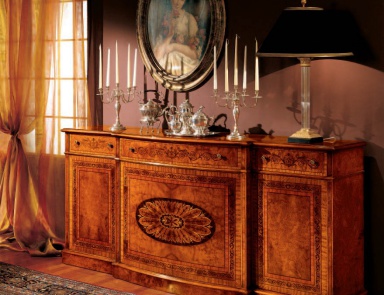 Sideboard in solid wood, Armando Rho