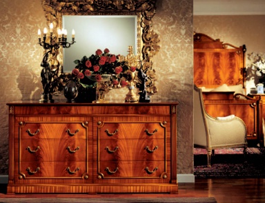 A chest of drawers made of solid wood, Armando Rho