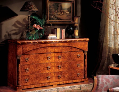 A chest of drawers made of solid wood, Armando Rho