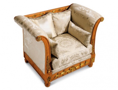 Armchair in fabric, Armando Rho