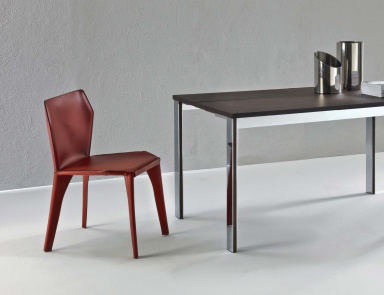 Chair with metal frame Nest, Longhi