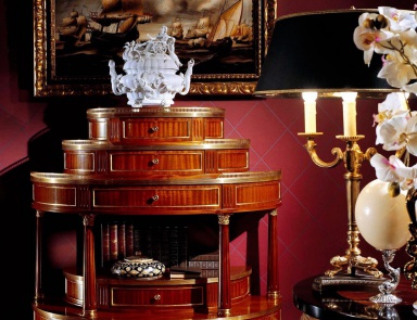 The console is made of solid wood, Armando Rho