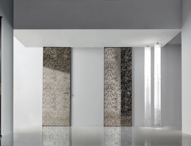 Doors with aluminum frame construction Headline, Longhi