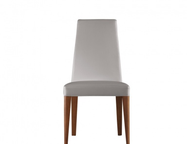 Chair with frame in natural wood Brenda, Past ...