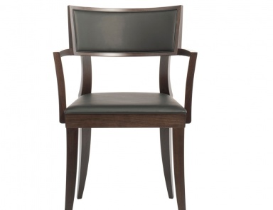 Chair with frame in natural wood Diamante, Past ...