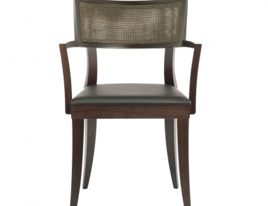 Chair with frame in natural wood Diamante, Past ...