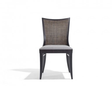 Chair with frame in natural wood Zaffiro, Past ...