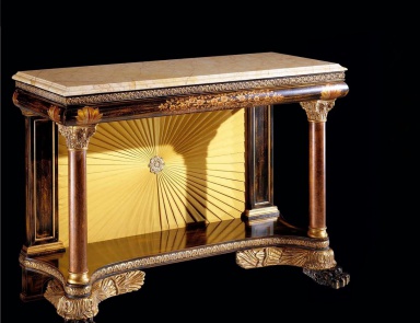 A chest of drawers made from natural wood, Armando Rho