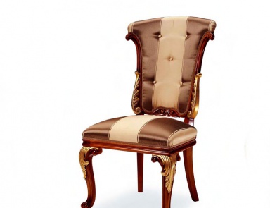 A chair with soft upholstery, Armando Rho