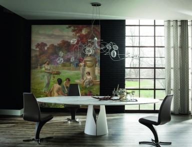 The Giano dining table, Cattelan Italia