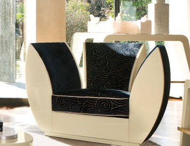 A chair made of natural wood, Tura