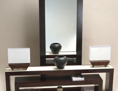 The console is natural wood, Tura