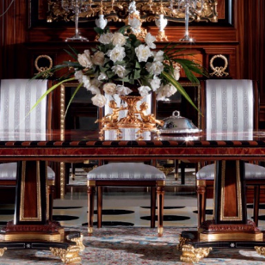 The dining table Armando Rho