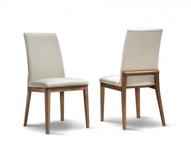 Chair with frame in natural wood PLUS, Costantini Pietro