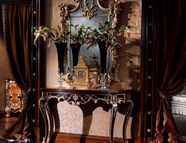 The console is made of solid wood, Armando Rho