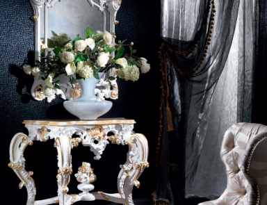 The console is made of solid wood, Armando Rho