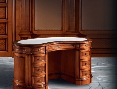 Writing Desk made of solid wood, Armando Rho