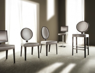 Chair with frame in natural wood RESORT, Costantini Pietro