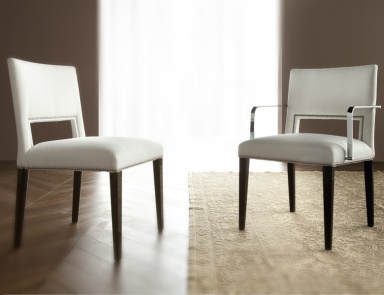 Chair with frame in natural wood HAMPTON, Costantini Pietro