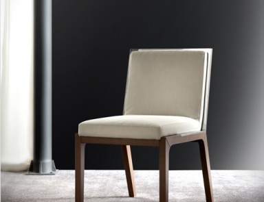 Chair with frame in natural wood PURE, Costantini Pietro