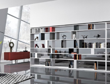 Shelves with metal drawers Urban, MisuraEmme