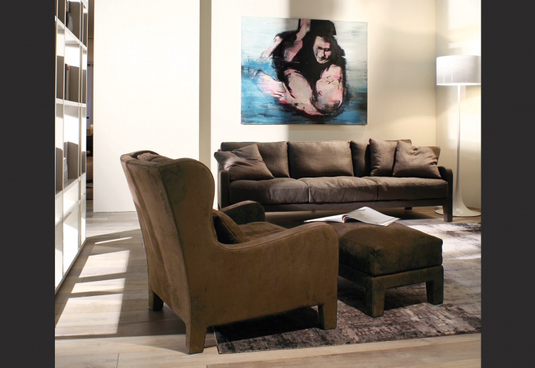 THREE SEATER SOFA FOSTER, MERIDIANI