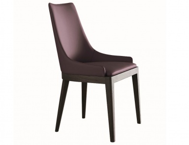 Chair with high back in soft padding, Cleo, MisuraEmme