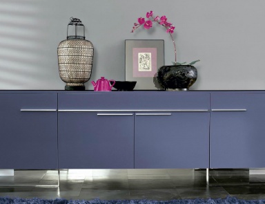 Four-door sideboard with two drawers, Square, MisuraEmme