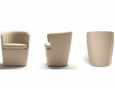 A chair on wheels on the frame of polyurethane foam Surface, MisuraEmme