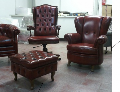 The high-backed chair Alison, Poltromot