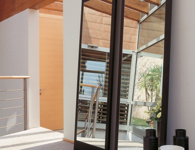 Wall mirror framed in solid oak, Bryant specchio - Porada