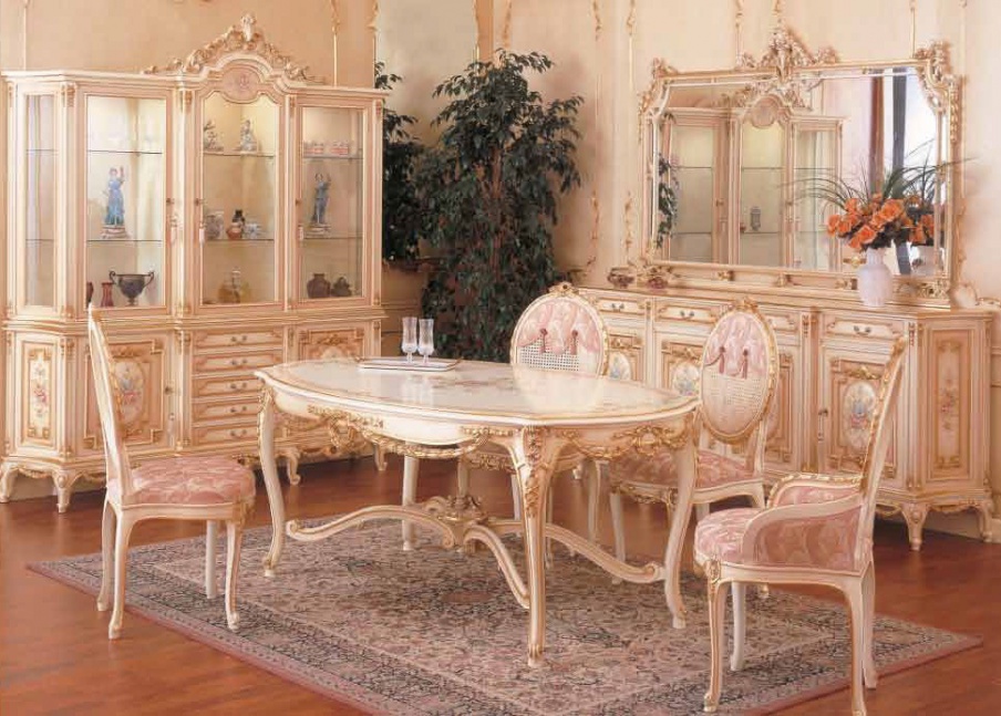 For Dining Room Set With Buffet And Sideboard Made Of Solid Wood ...