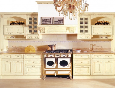 Set for the kitchen of solid wood Royal Cadore