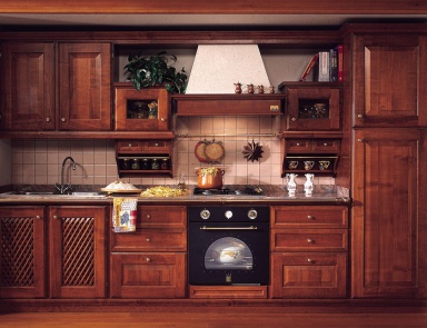 Set for the kitchen with marble top Canova, Cadore