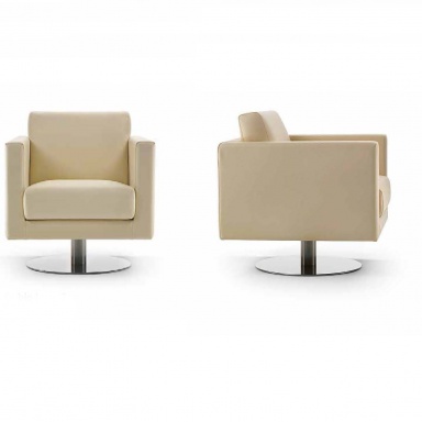 Chair with metal legs Cubic