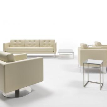 Chair with metal legs Cubic