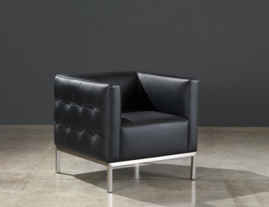 The S Prestige leather chair, Giulio Marelli