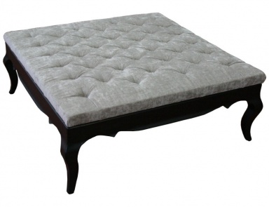 Pouf with quilted upholstery Elisabeth, Valmori