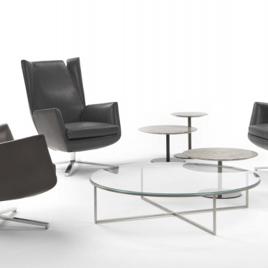 Chair with Ottoman foot Fly