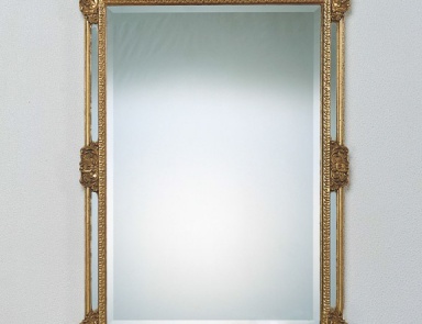 The mirror in carved frame, Spini