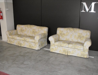 Sofa with a frame made of natural wood Chiggia, TreCi Salotti